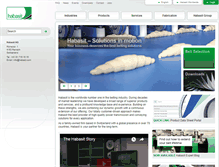 Tablet Screenshot of habasit.com